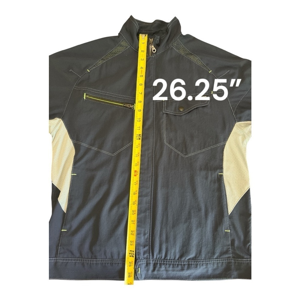 Ice Men's Navy and Light Gray Short Sleeve Jacket - Picture 5 of 15